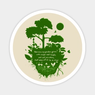 Contrary Gardening - Permaculture Magnet